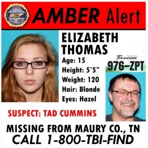 Missing 15 years old girl Amber Alert